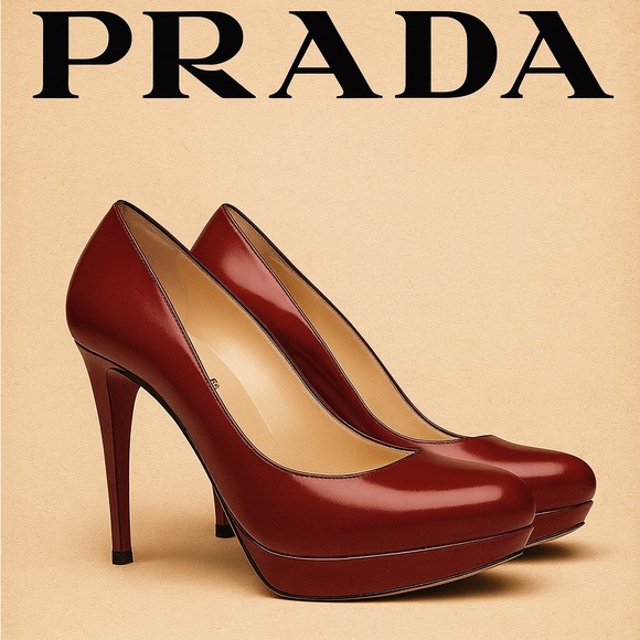 Prada Shoes - PRADA Red Stilettos